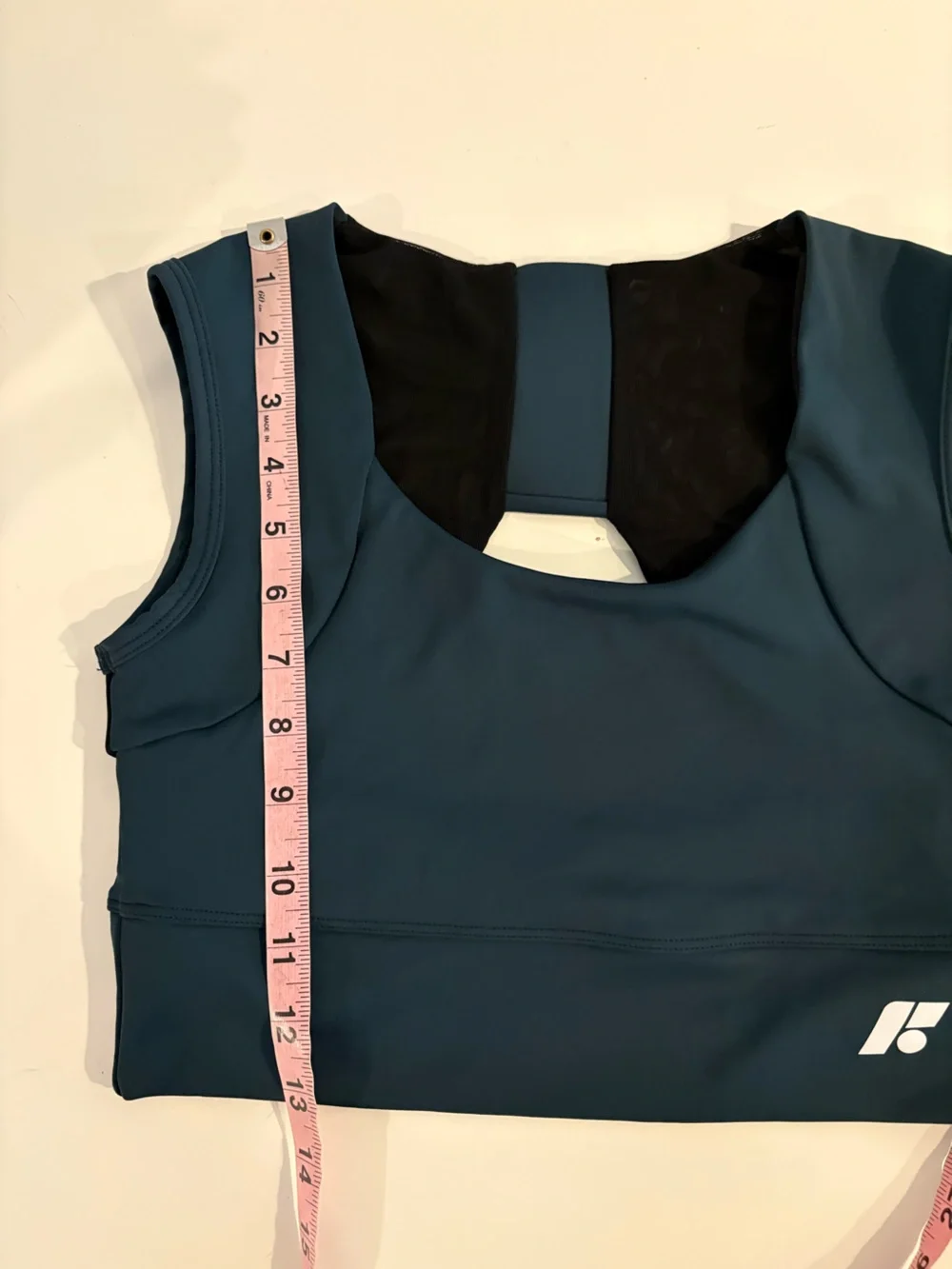 Forme || Power Bra in Jade Posture Support Sports Bra Teal Green Large